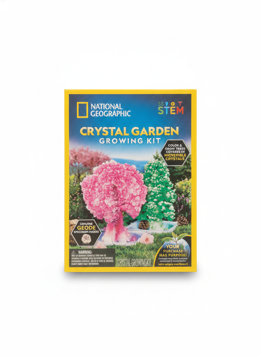 National Geographic Crystal Garden Growing Kit