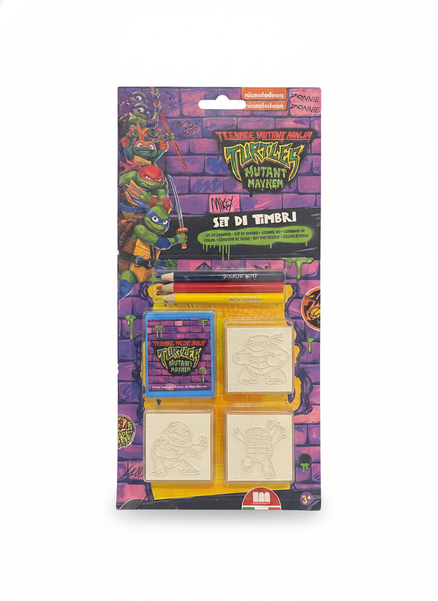 Teenage Mutant Ninja Turtles Mutant Mayhem Set of Stamps