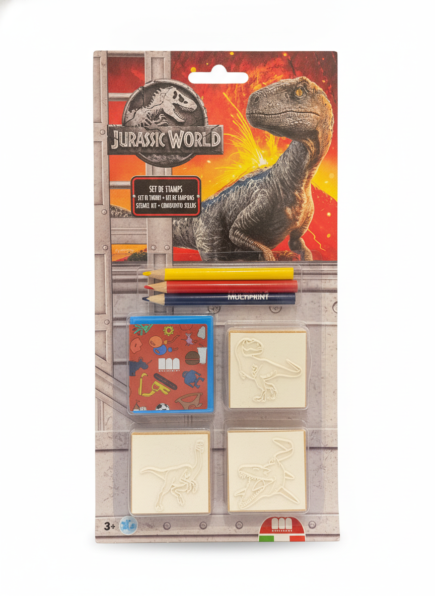 Jurassic World Set of Stamps