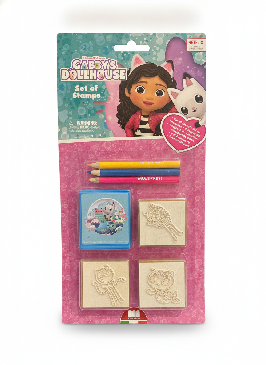 DreamWorks Gabby's Dollhouse Set of Stamps
