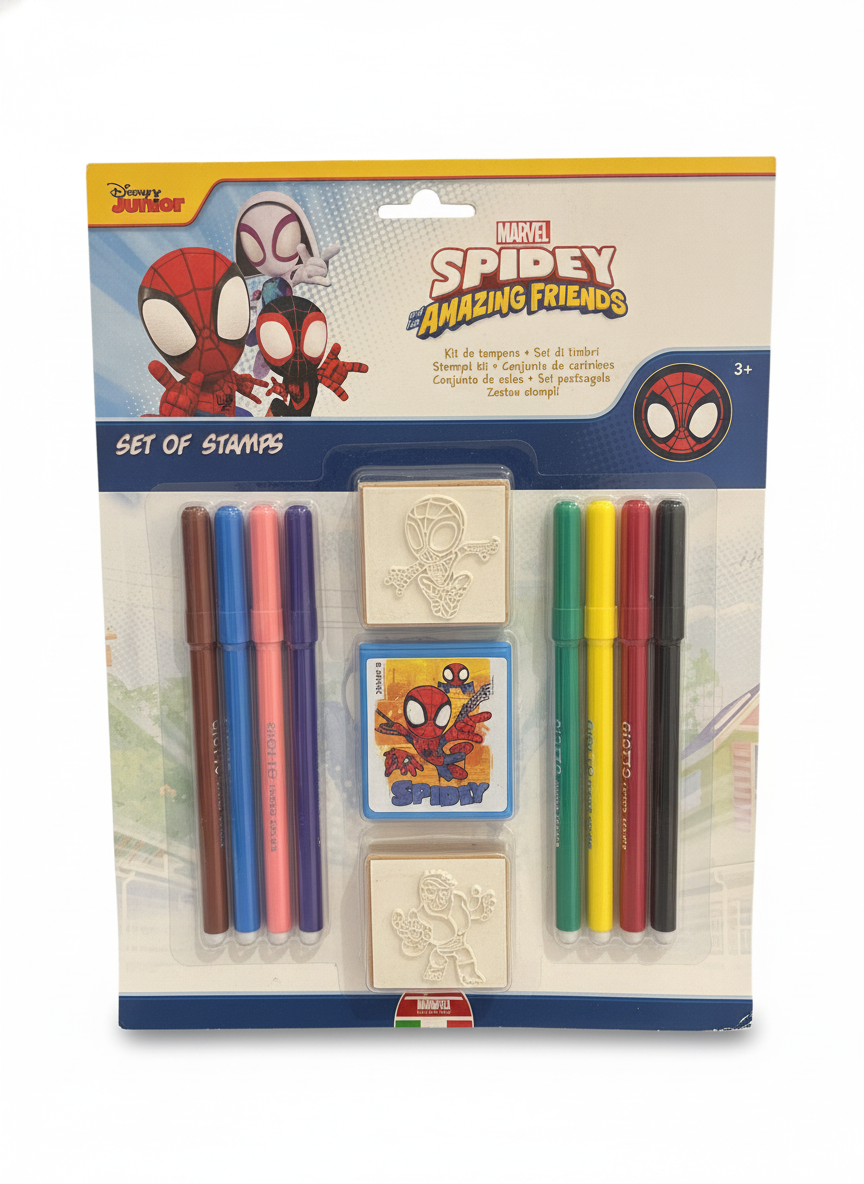 Marvel Spidey and His Amazing Friends Set of Stamps