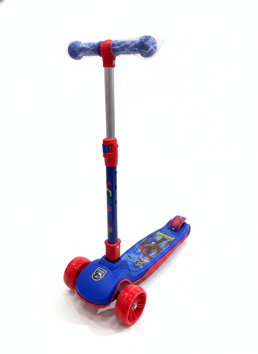 Spider-Man 3-Wheel Kids Scooter