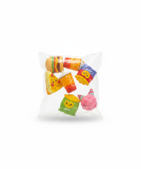Assorted Food Squishy Toys Collection