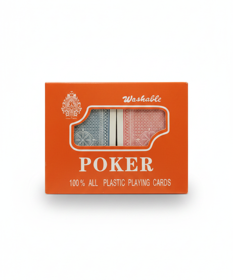 Poker 100% All Plastic Playing Cards