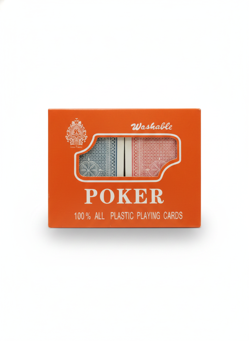 Poker 100% All Plastic Playing Cards