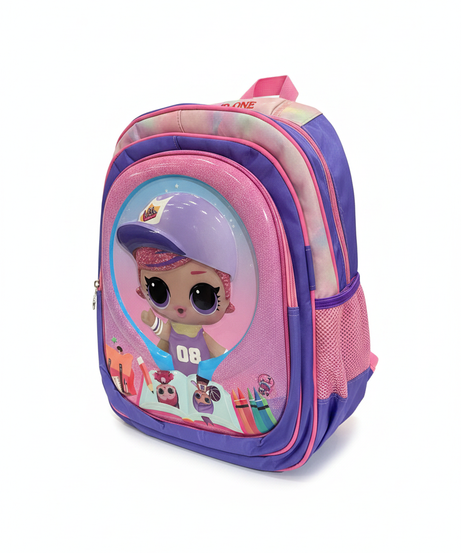 L.O.L. Surprise! Kids' Glitter Backpack with Pencil Case