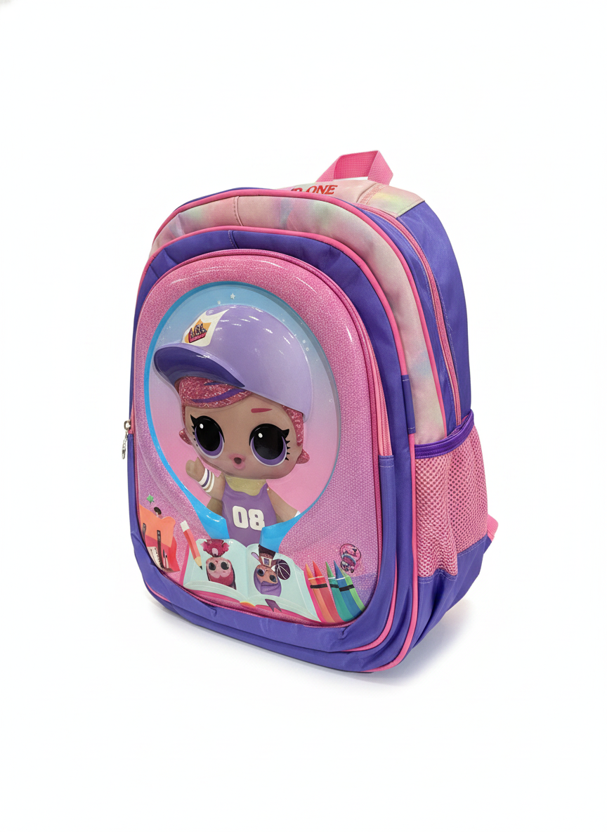 L.O.L. Surprise! Kids' Glitter Backpack with Pencil Case