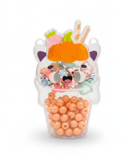 Cute Cartoon Head DIY Charm & Bead Kit