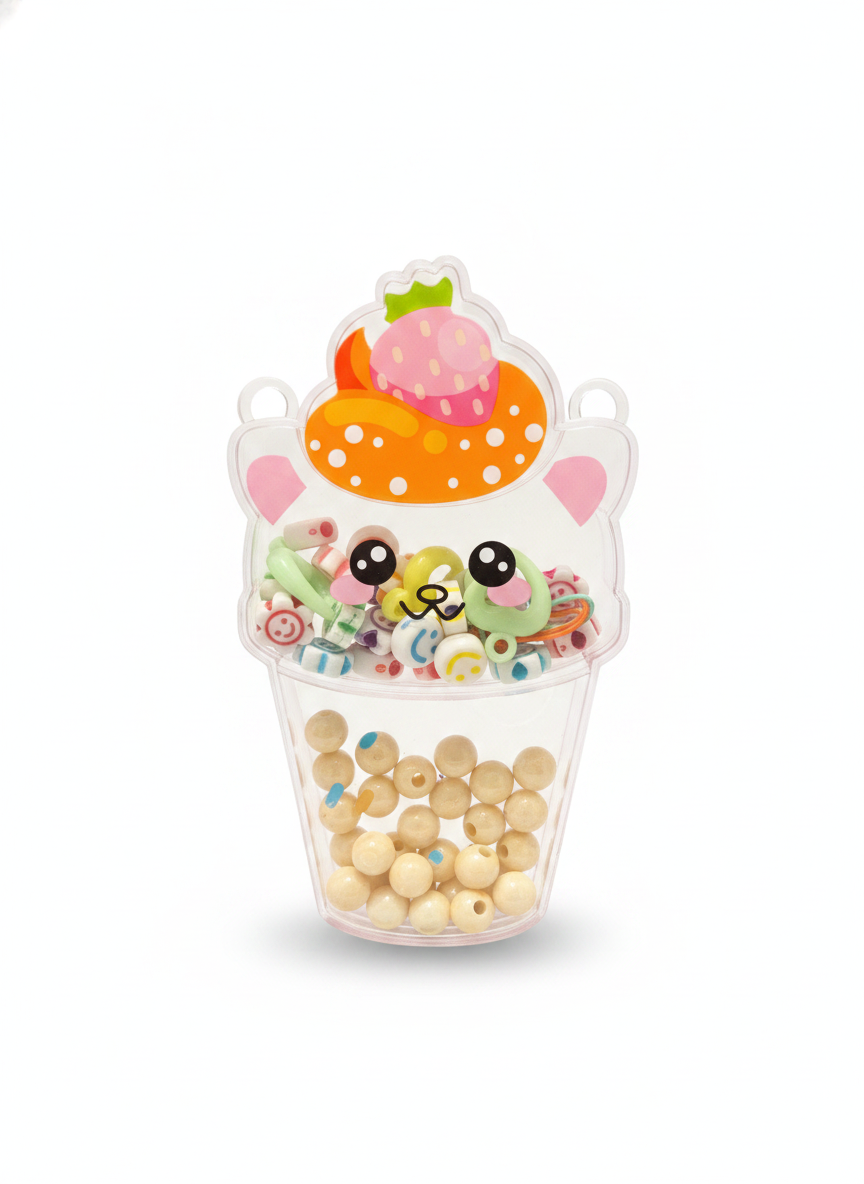 Kawaii Character Cup Bead Craft Kit