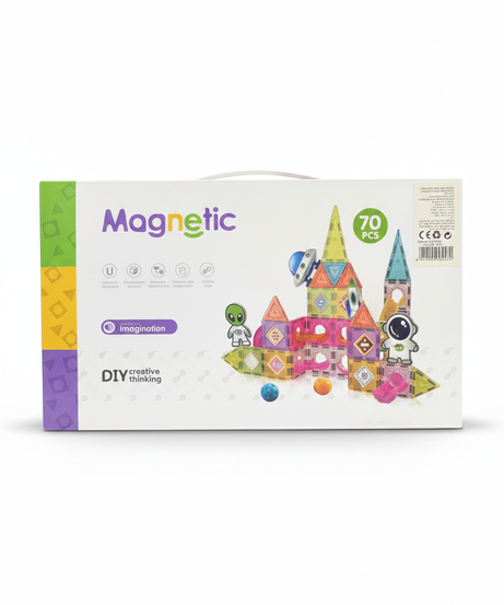 Magnetic Building Tiles 70 PCS
