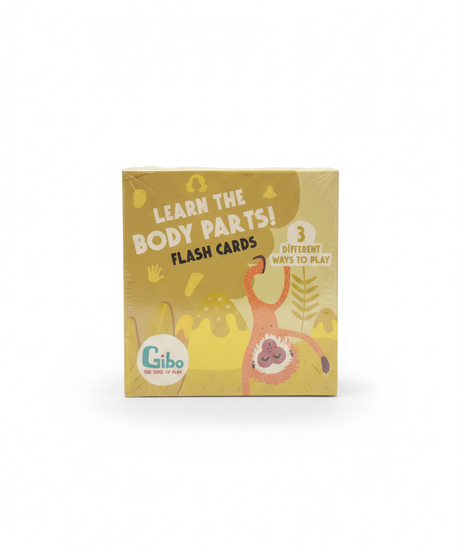 Gibo Learn The Body Parts! Flash Cards