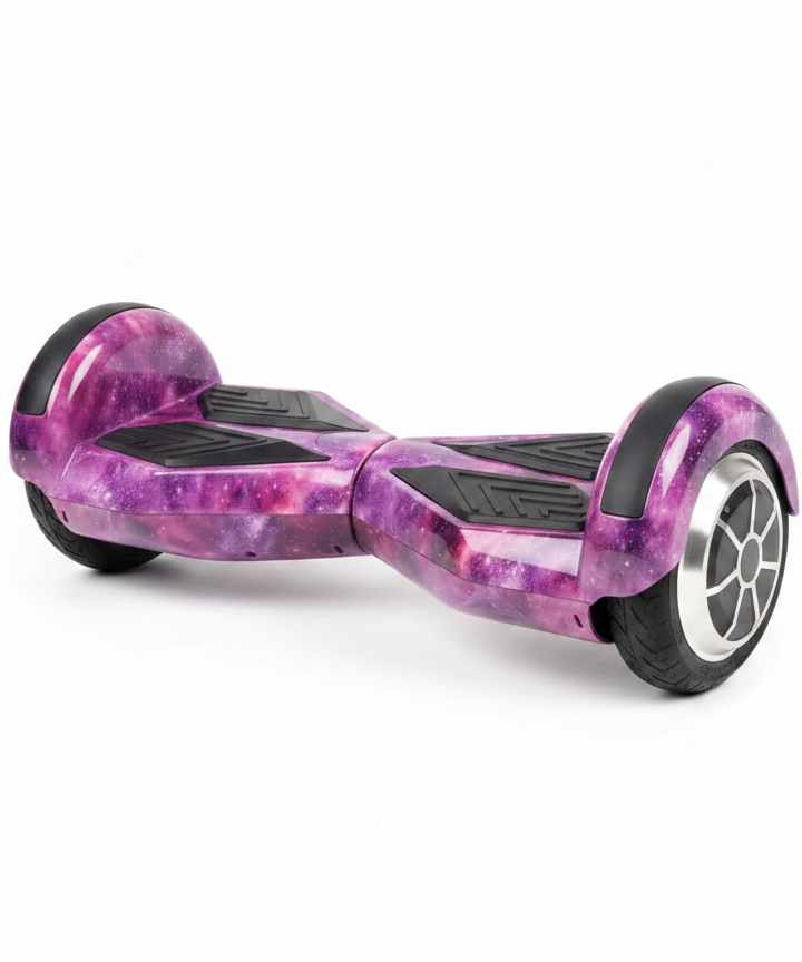 Purple Galaxy Self-Balancing Electric Hoverboard (8 inch)