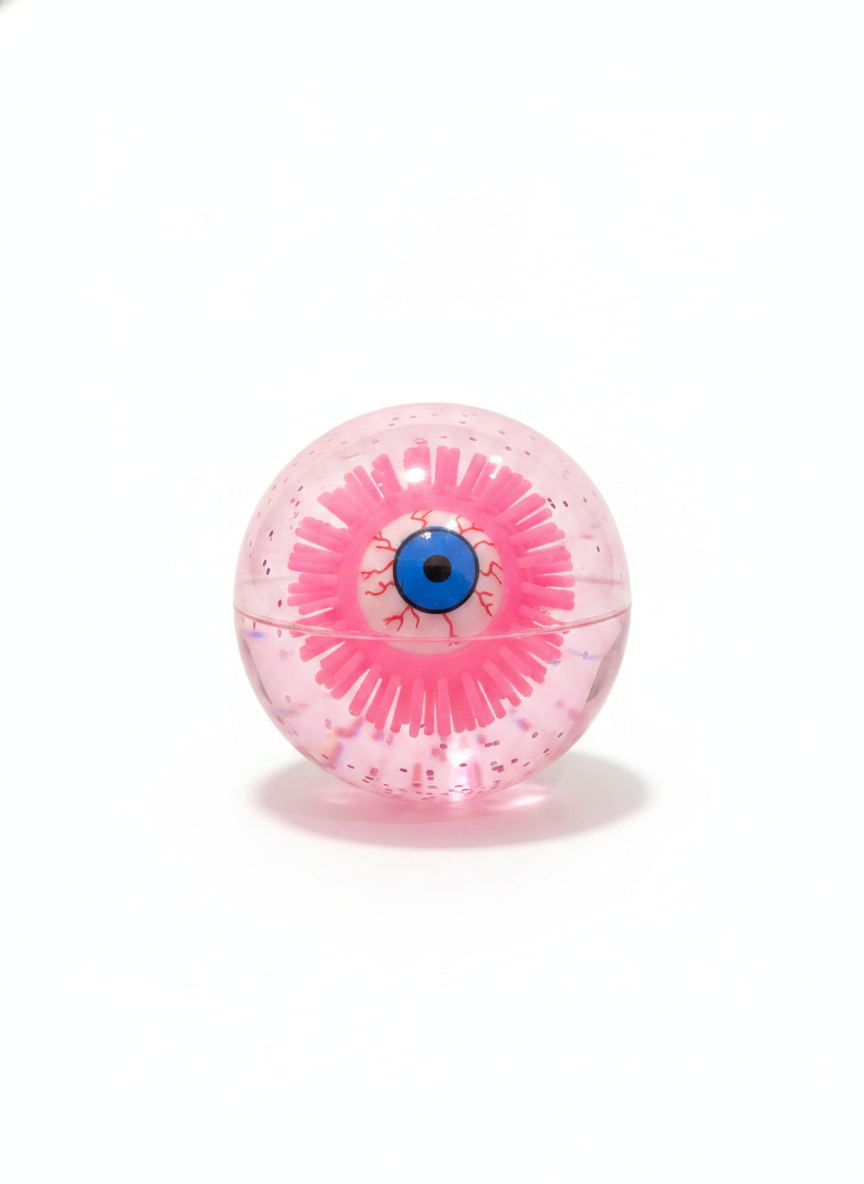 Bouncy Eyeball String Ball