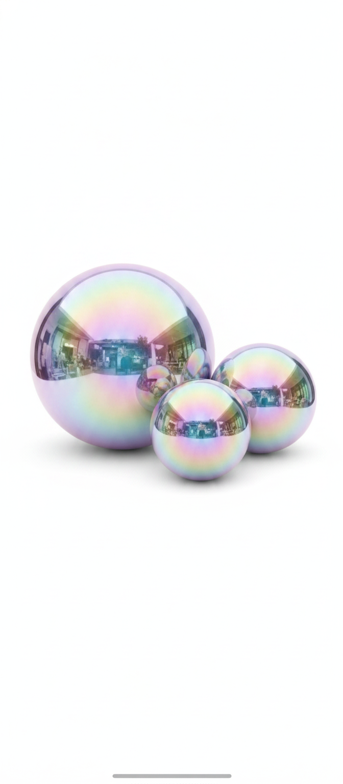 4pcs Set - Dazzling Giant Colorful Reusable Foil Balloons (55.88cm, 81.28cm, 127.0cm, 152.4cm)