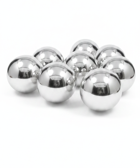 20pcs Huge Glitter 4D Round Aluminum Film Balloons