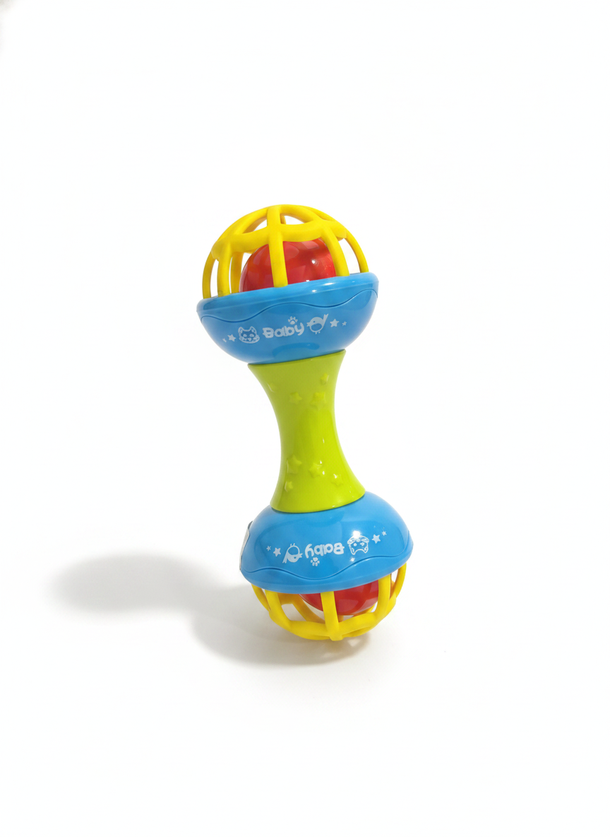 Baby Colorful Grasping Rattle Toy