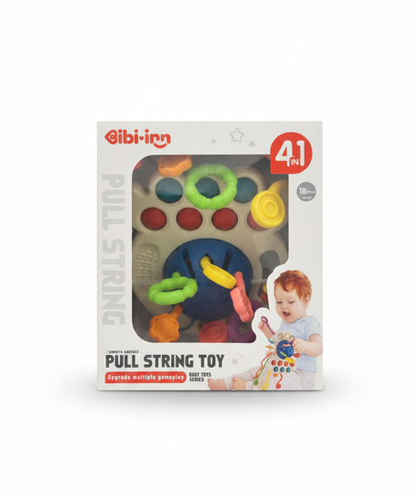 bibi-inn 4-in-1 Pull String Toy
