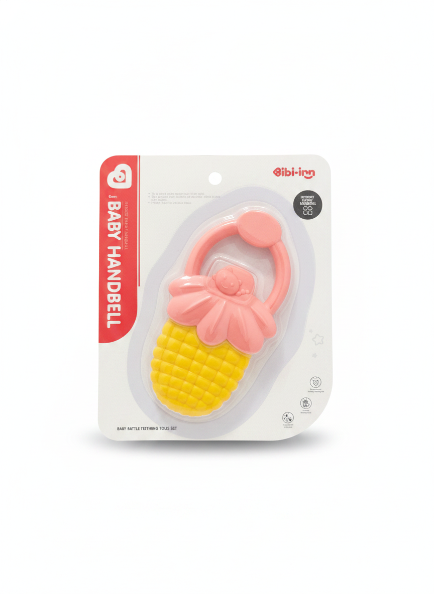 Gibi-inn Baby Handbell Teething Rattle