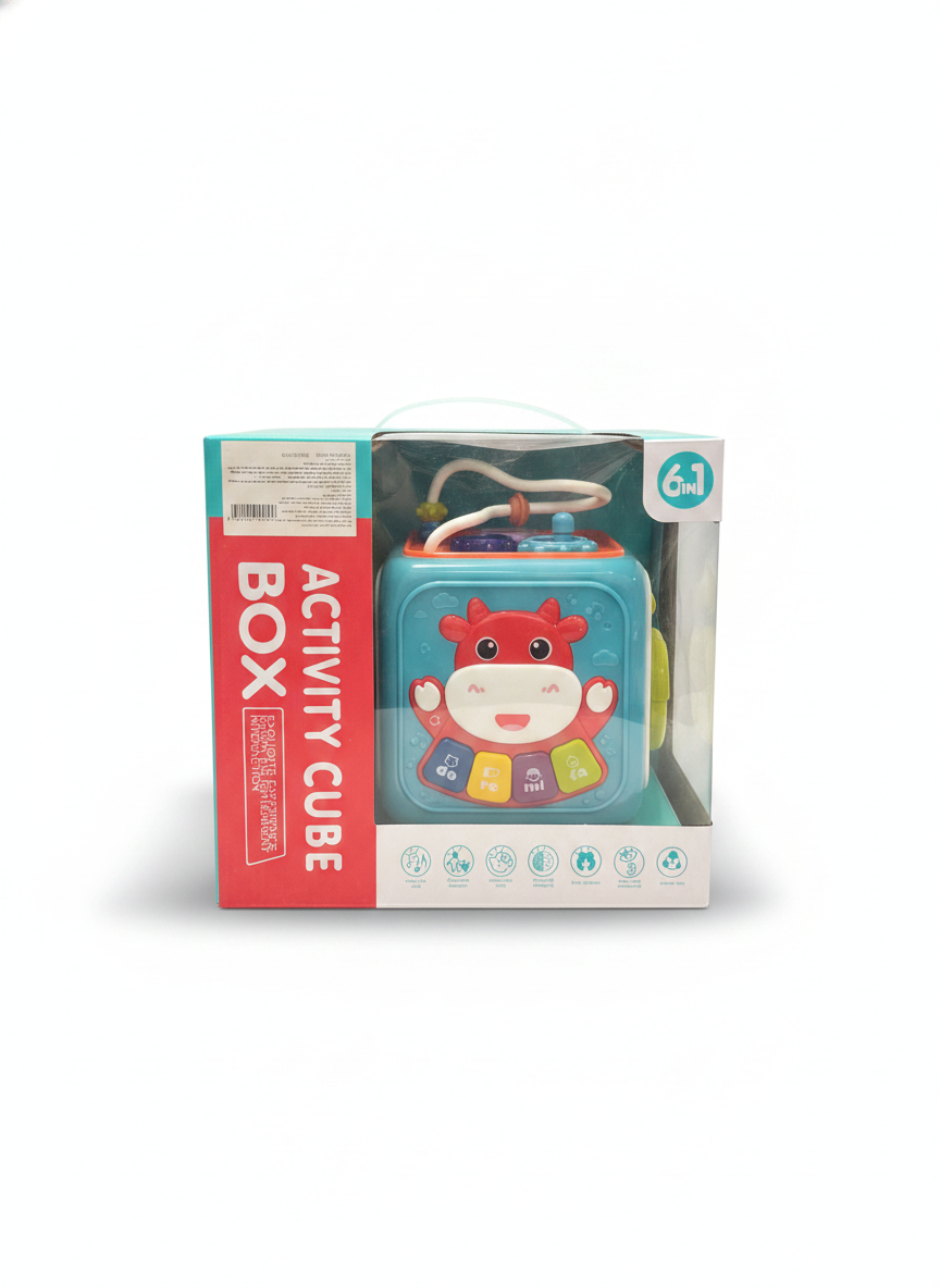 6-in-1 Activity Cube Box