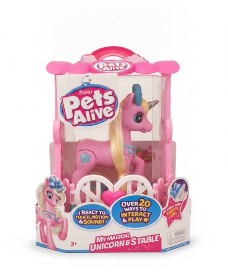 Zuru Pets Alive My Magical Unicorn & Stable