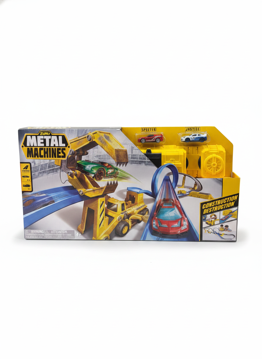 ZURU Metal Machines Construction Destruction Playset