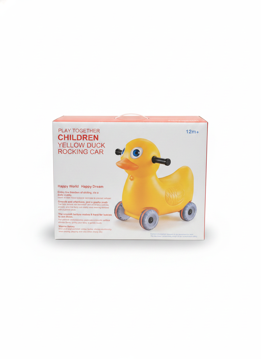 Play Together Children Yellow Duck Rocking Car
