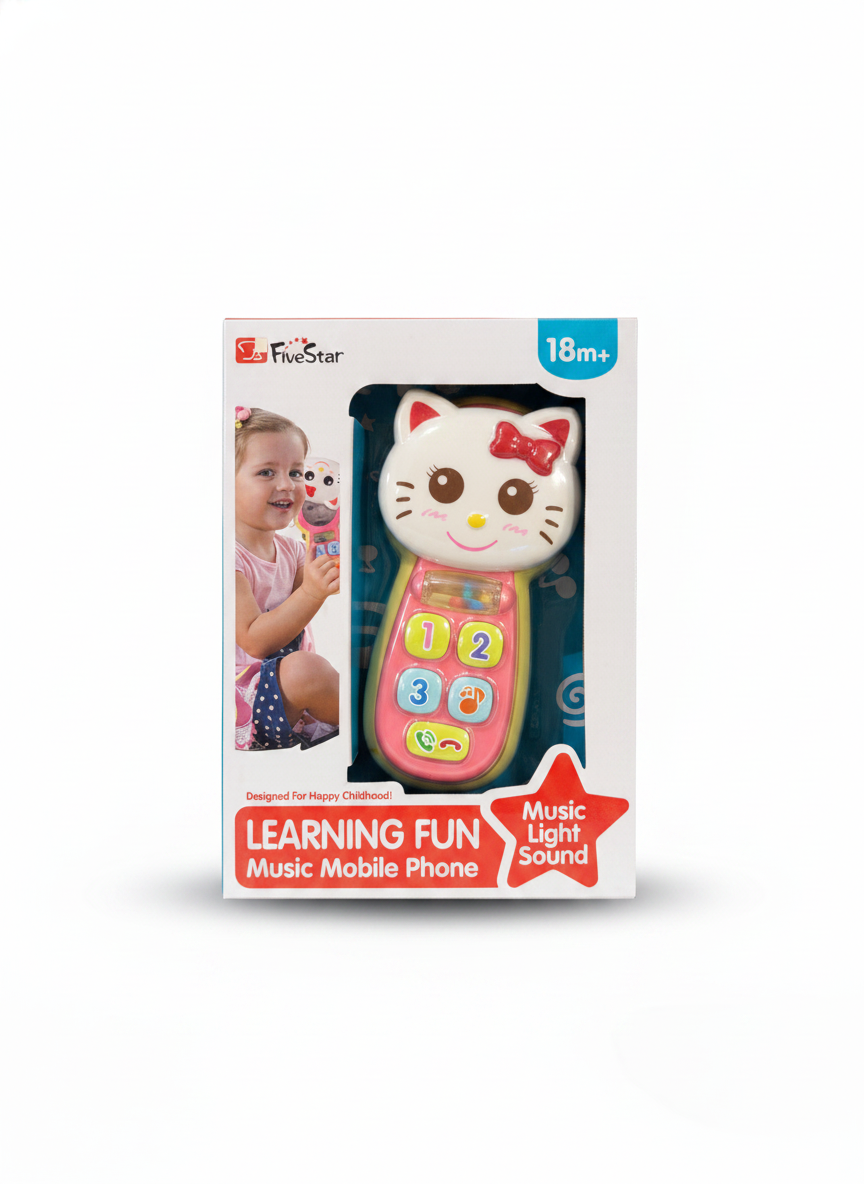 FiveStar Learning Fun Music Mobile Phone