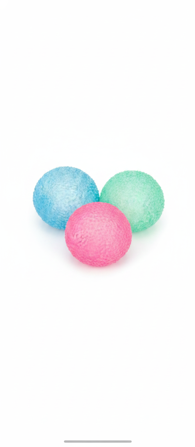 1pcs Q-bouncy Soft Textured Taba Squishy Toys, Wet-Soft Squeeze Toys, Colorful Balls, Lightweight