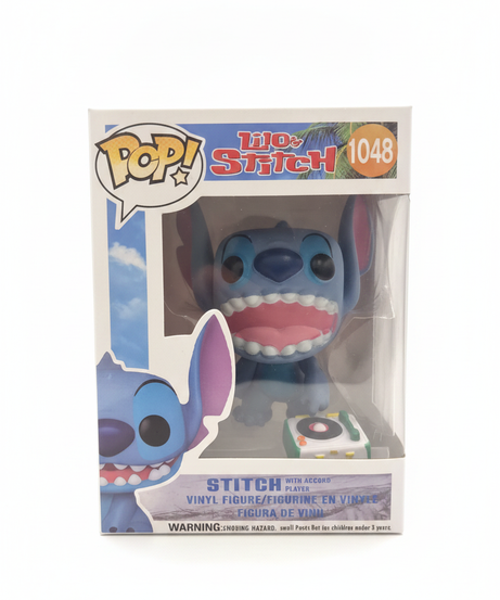 Pop! Lilo & Stitch Stitch with Record Player #1048