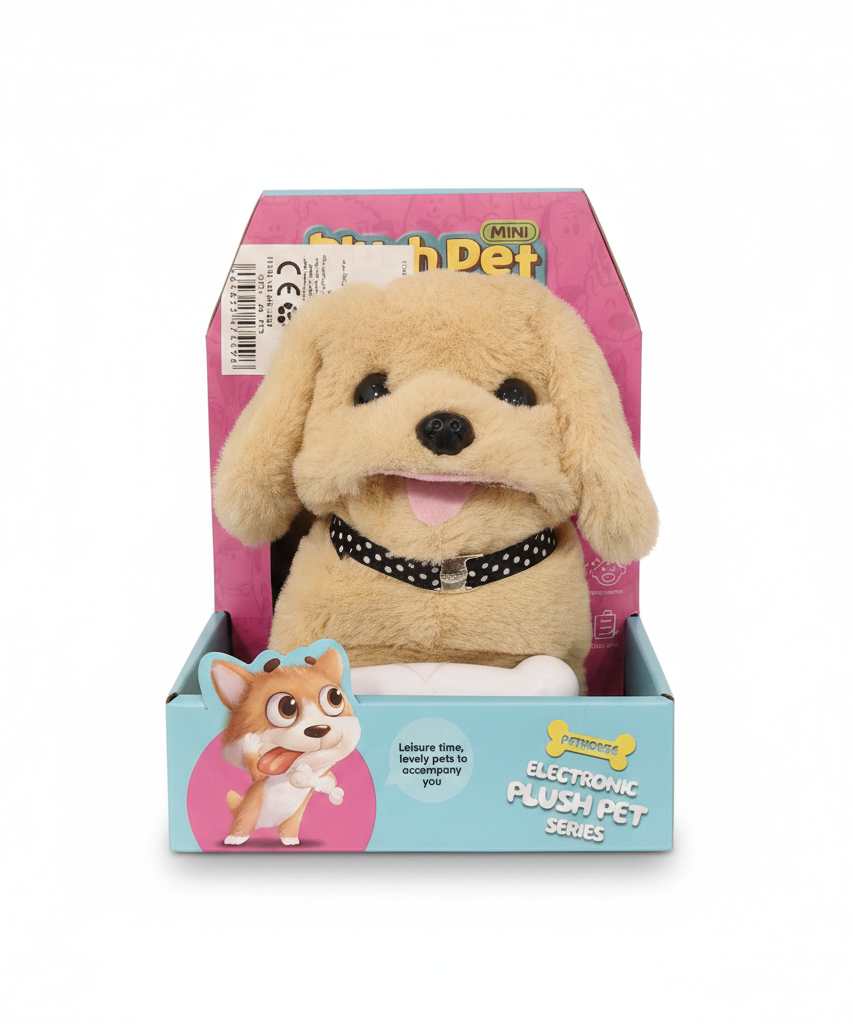 PetHouse Mini TouchPet Electronic Plush Pet (Golden Retriever)