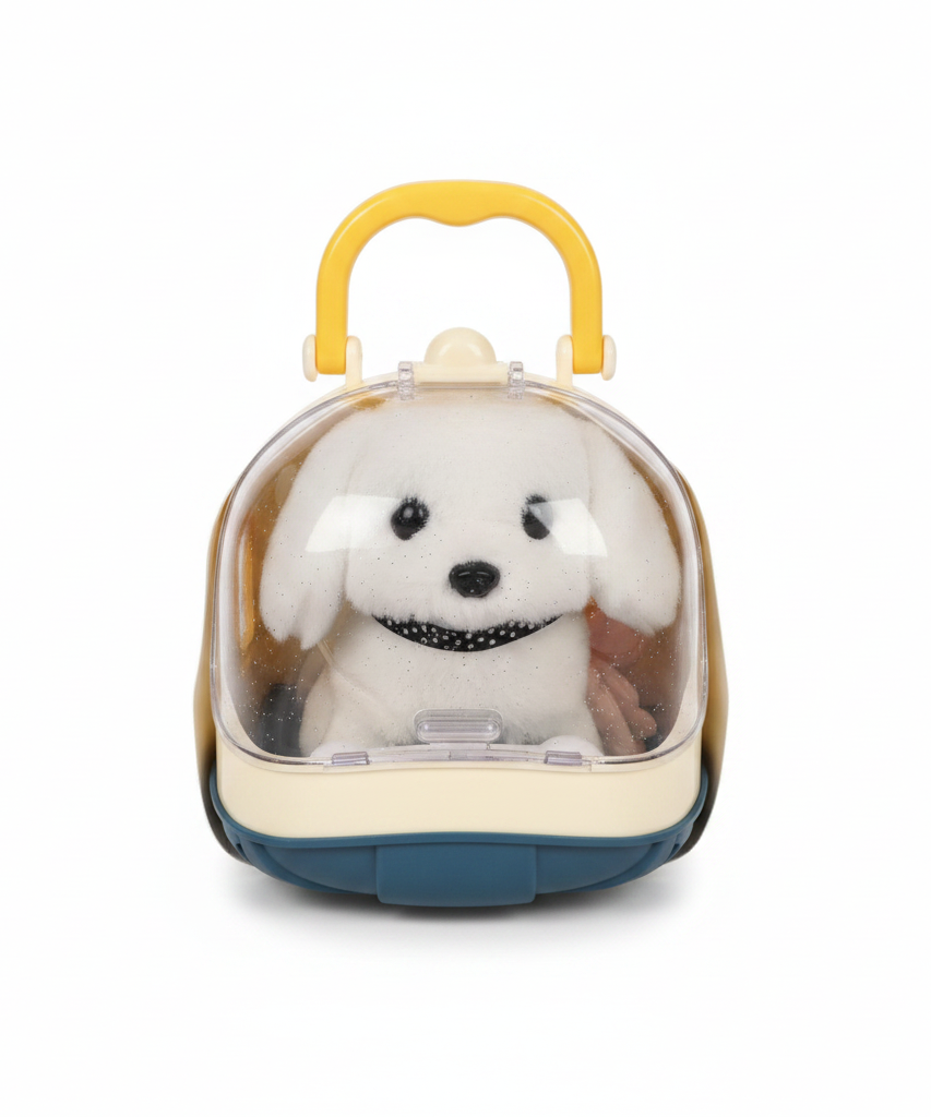 Portable Plush Puppy Pet Carrier