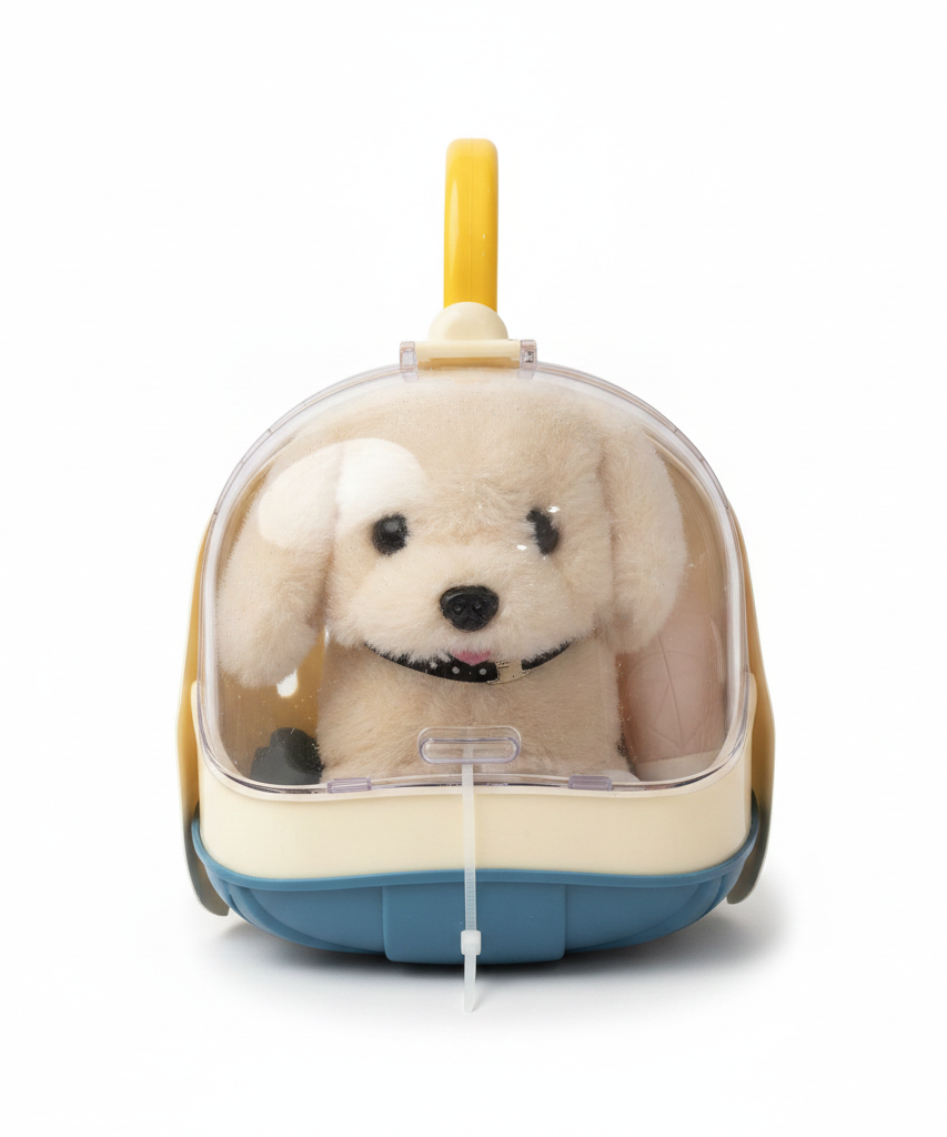 Sparkle Puppy Pet Carrier Toy