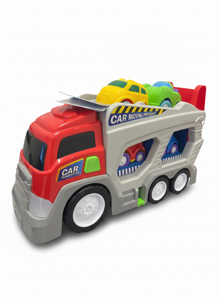 Car Transporter Truck with Mini Cars