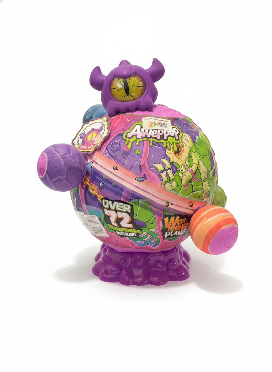 Aweppop Worming Planet Surprise Toy