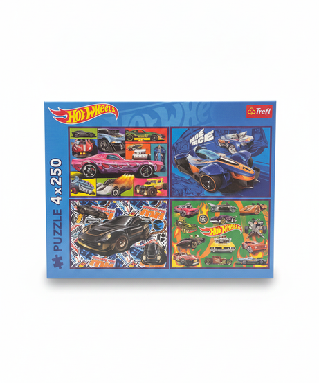 Hot Wheels Puzzle 4 x 250 (Trefl)