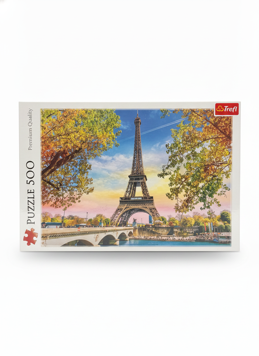 Trefl Eiffel Tower Paris 500 Piece Jigsaw Puzzle