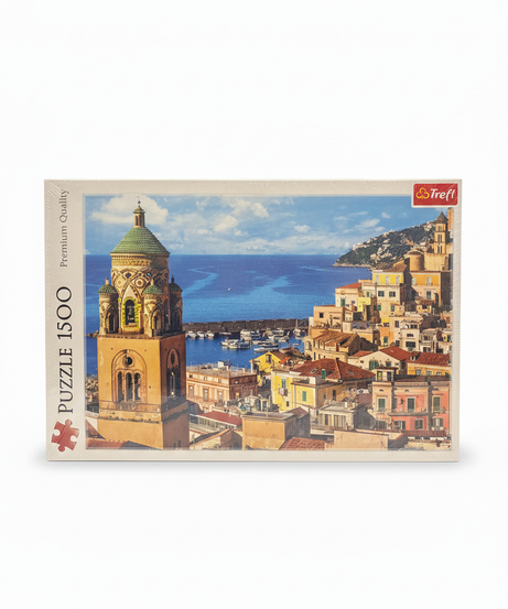 Trefl 1500 Piece Premium Quality Puzzle: Mediterranean Coastal Town