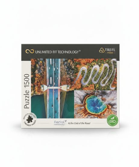 Trefl Prime 1500 Piece Jigsaw Puzzle - Aerial Mindblow: At the End of the Road