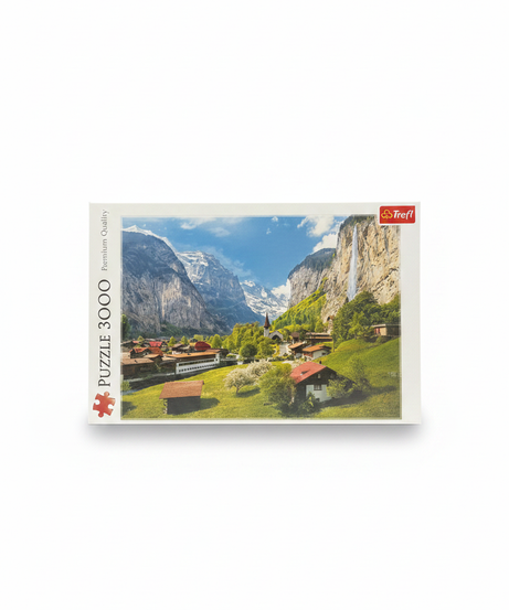Trefl 3000 Piece Premium Quality Jigsaw Puzzle - Lauterbrunnen Valley, Switzerland