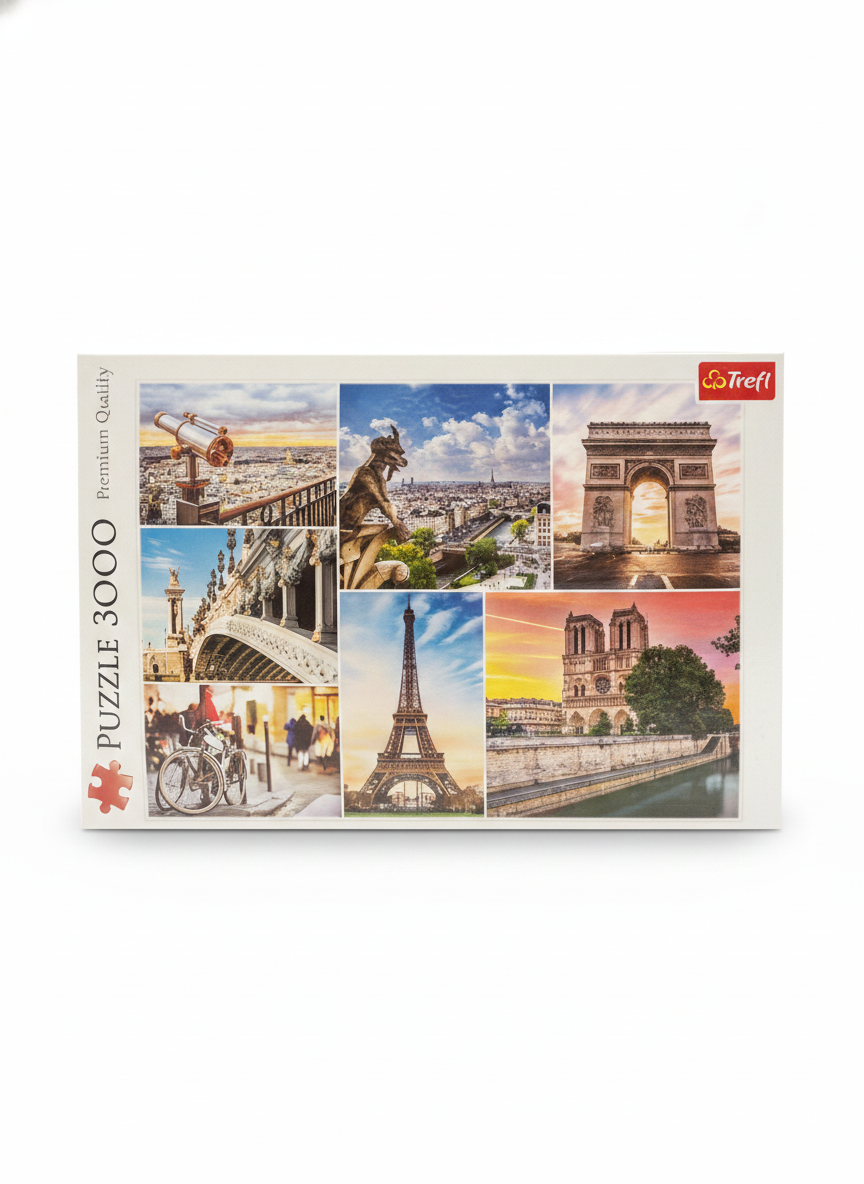 Trefl Premium Quality Puzzle 3000: Views of Paris