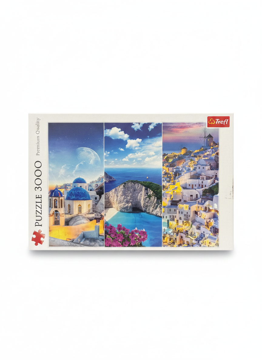 Trefl Puzzle 3000: Mediterranean Island Triptych