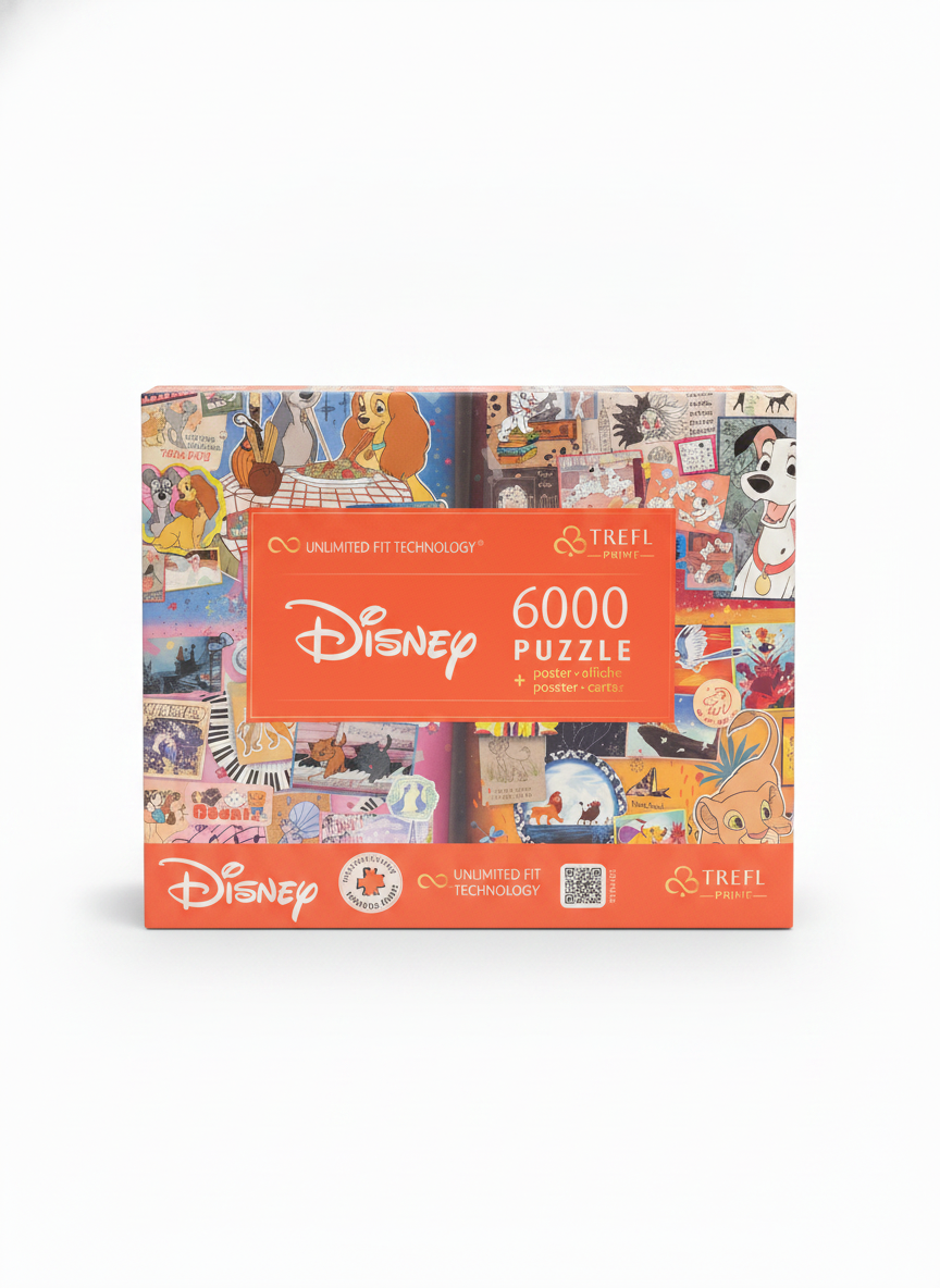 Disney The Great Book of Disney 6000 Piece Jigsaw Puzzle by Trefl