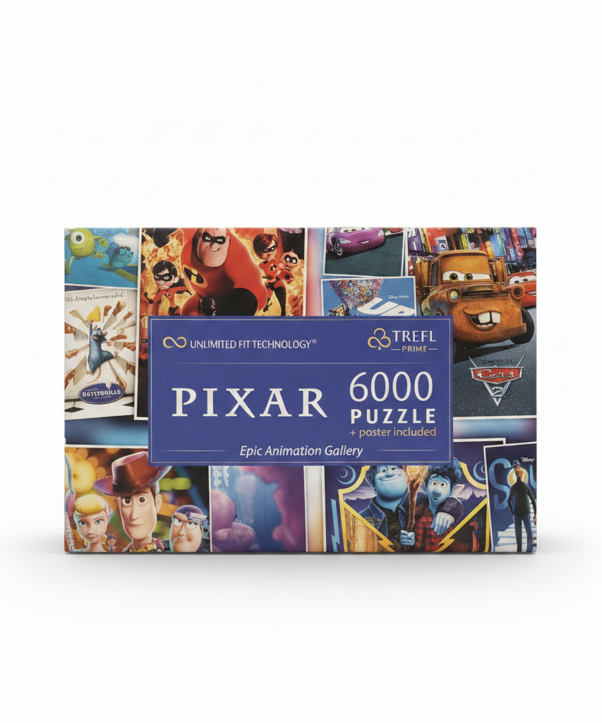 Trefl Prime Disney Pixar 6000 Piece Jigsaw Puzzle: Epic Animation Gallery