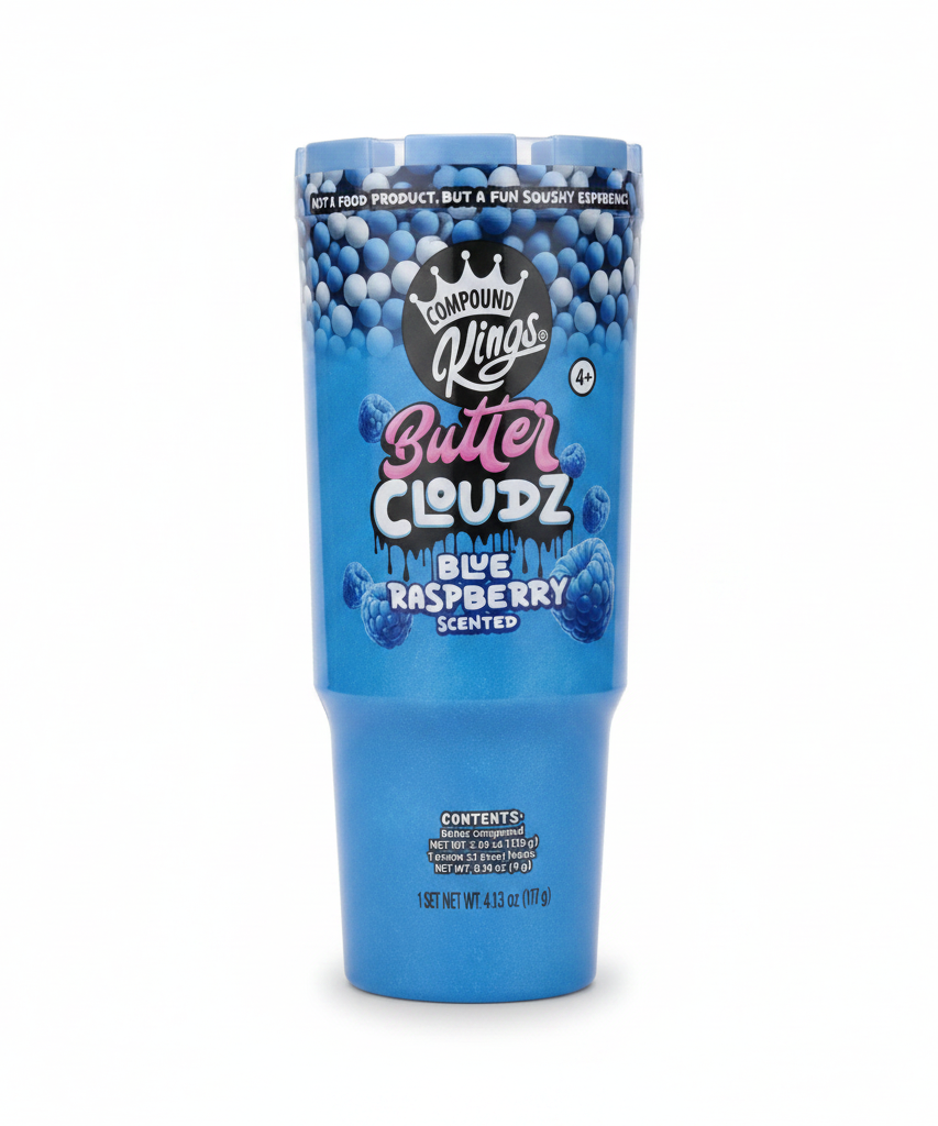 COMPOUND KINGS Butter CLOUDZ Blue Raspberry Scented
