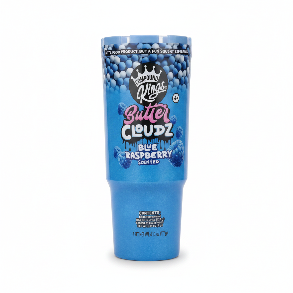 COMPOUND KINGS Butter CLOUDZ Blue Raspberry Scented