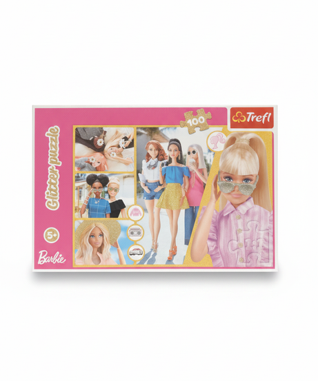 Barbie Glitter Puzzle 100