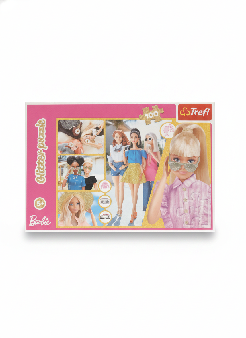 Barbie Glitter Puzzle 100