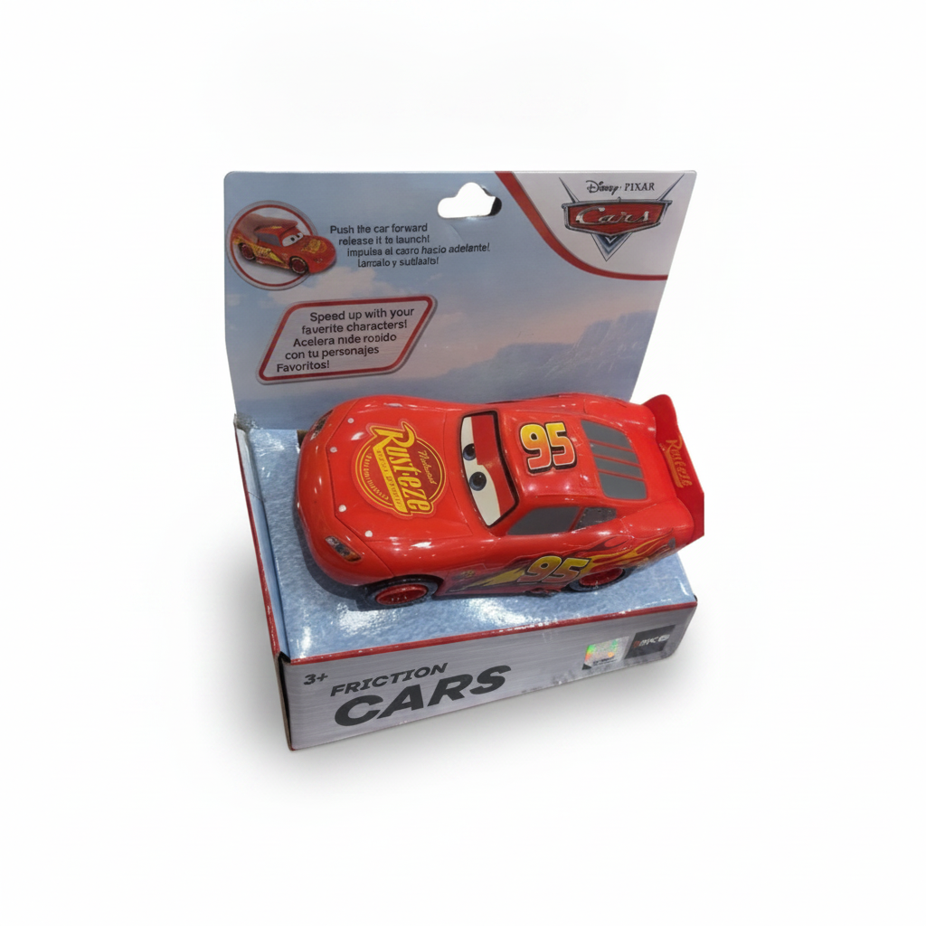 Disney Pixar Cars Lightning McQueen Friction Car