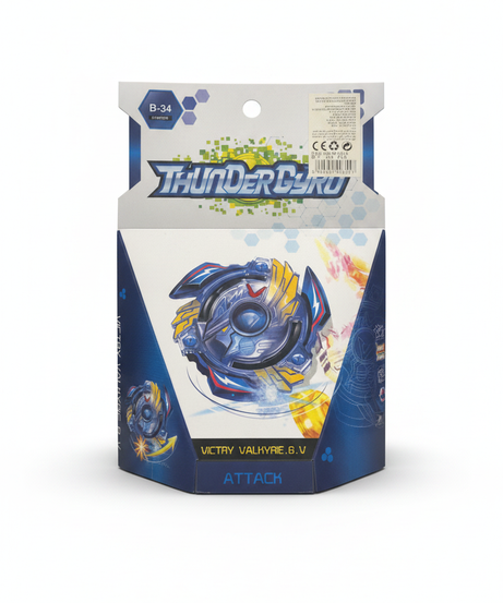 THUNDERDYRO B-34 STARTER VICTRY VALKYRIE.6.V Attack Type Spinning Top