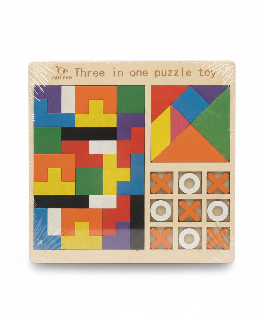 PAO PAO Three in One Puzzle Toy